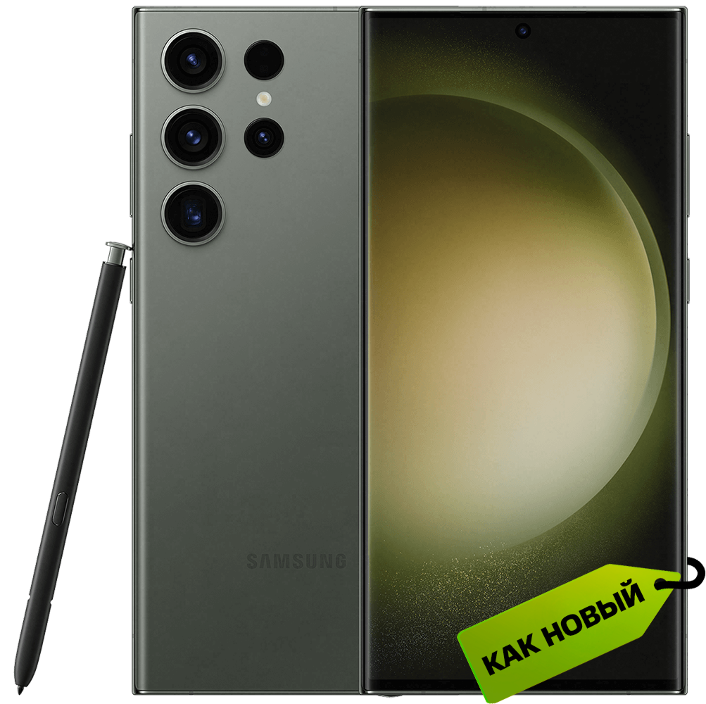 Samsung Galaxy S23 Ultra 8/256 Гб 5G Зеленый «Как новый»