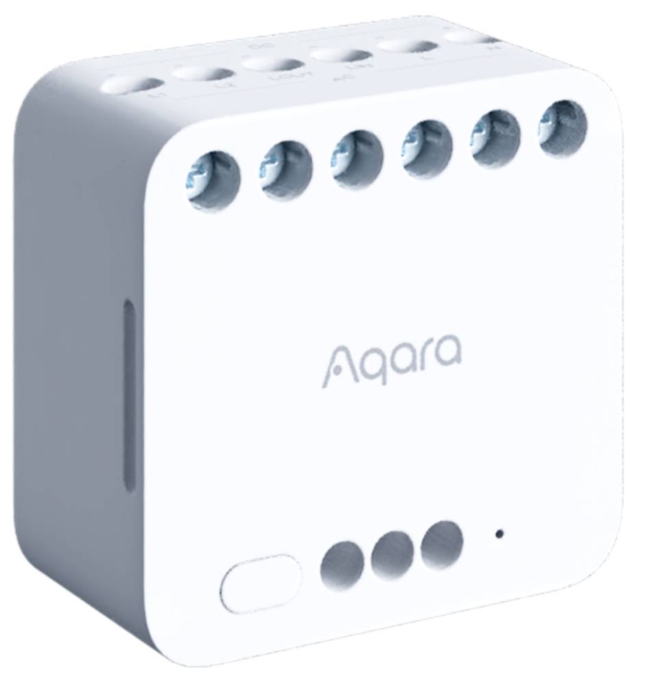 Aqara двухканальное Т2 c сухим контактом Белый (DCM-K01)