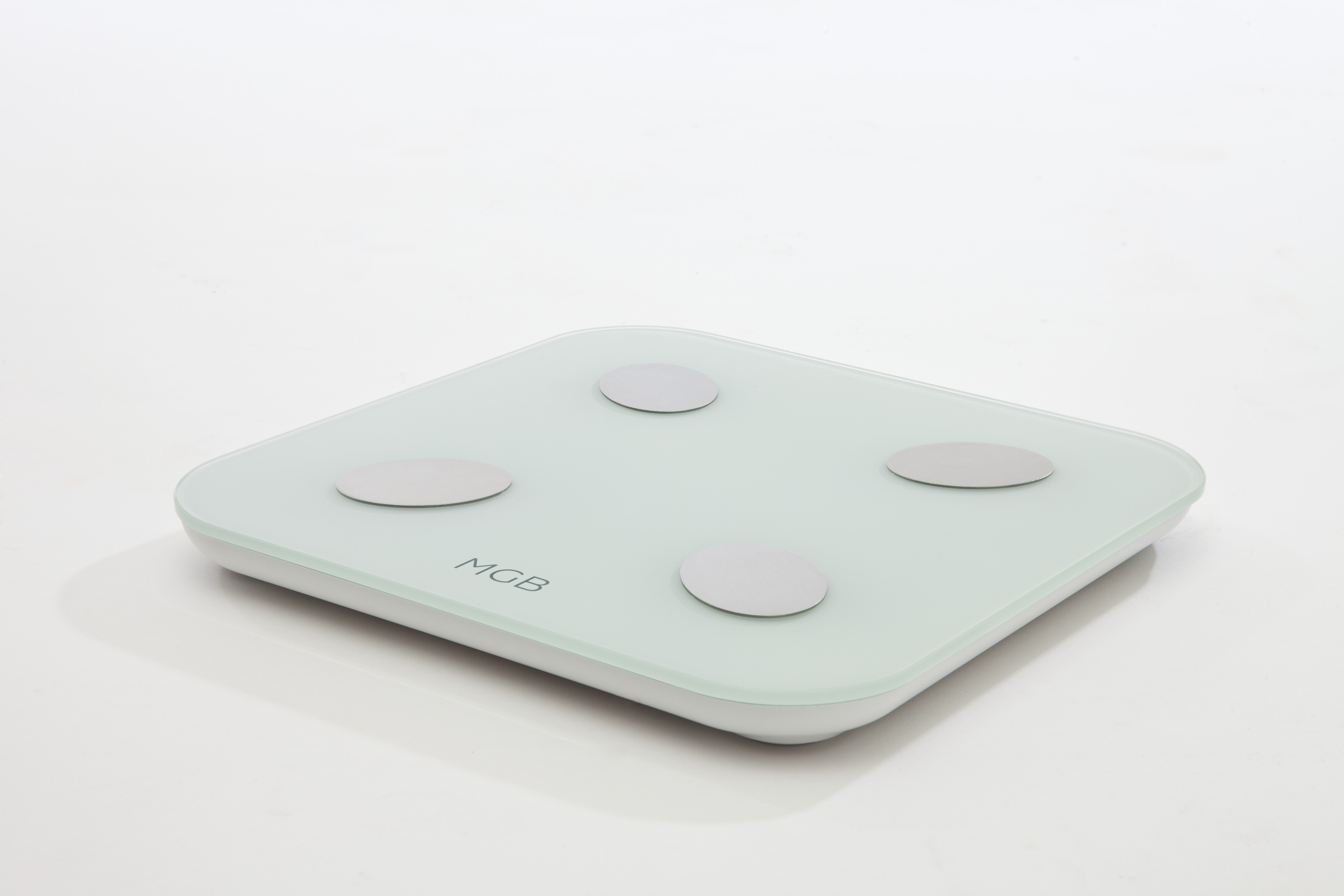 MGB Body fat scale Glass Edition White