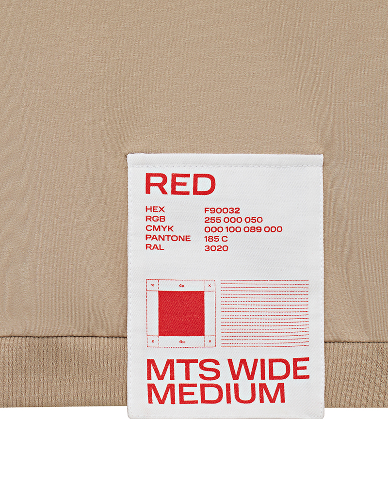 Red Square оверсайз Светло-коричневый размер S