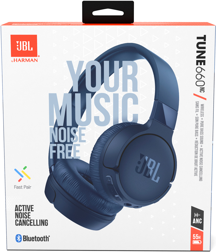 JBL TUNE 660BTNC накладные Blue