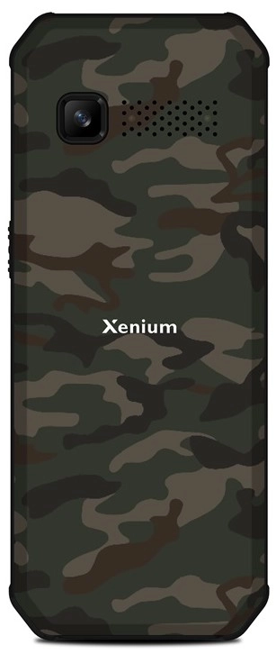 Xenium X300 без ОС Зеленый камуфляж