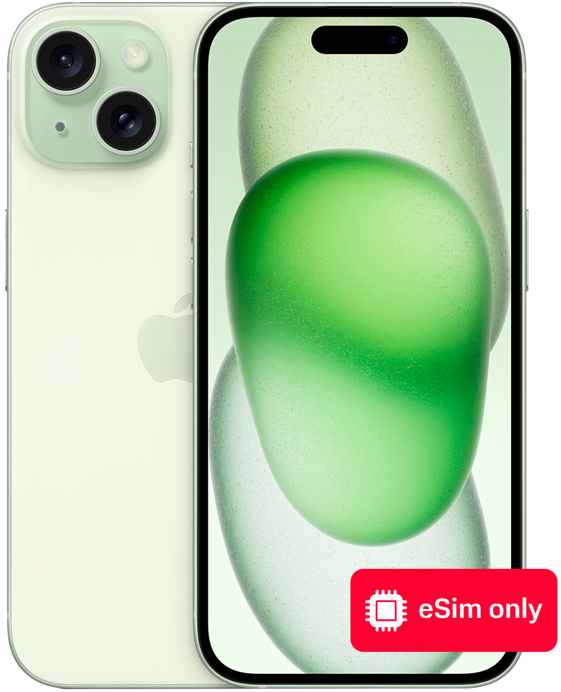 Apple iPhone 15 128Gb eSIM only Зеленый
