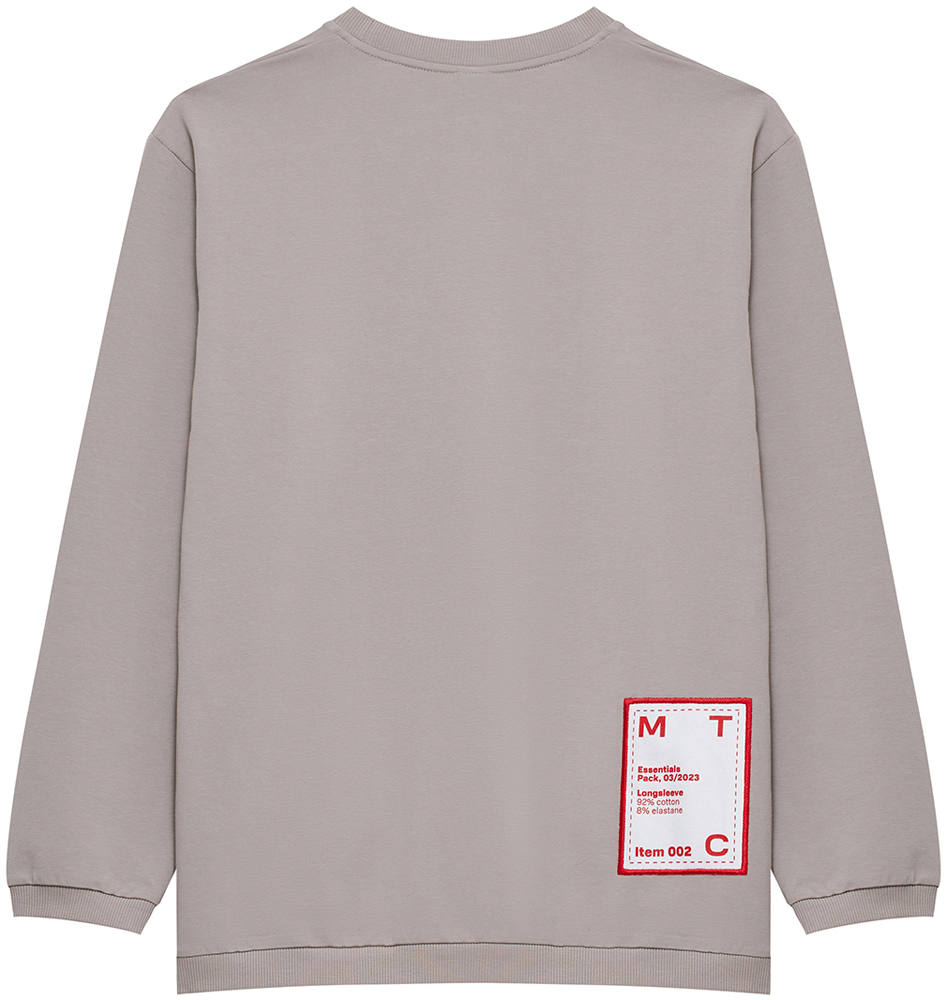 Red Square оверсайз Светло-серый размер M