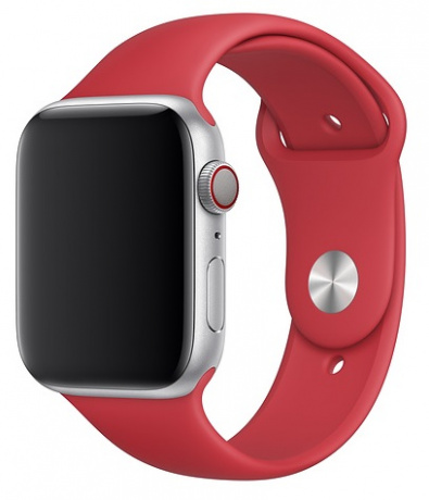 Изображение товара Ремешок для Apple Watch 38/40мм Everstone ES-AWBS-102 силиконовый Red