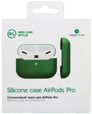 Изображение товара RedLine для Airpods PRO премиум зеленый
