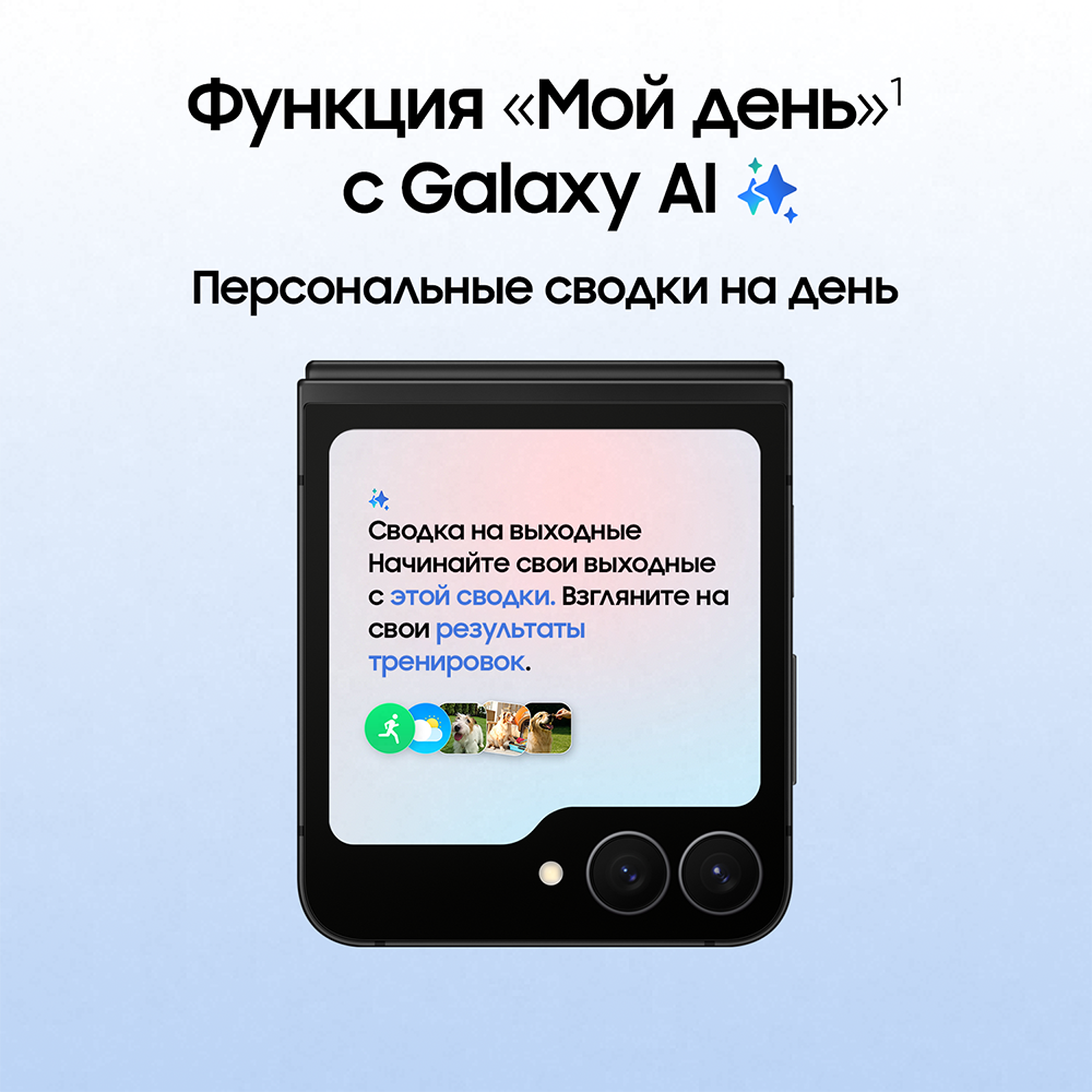 Samsung Galaxy Z Flip7 FE 8/256 Гб 5G eSIM+SIM Черный (F761B)