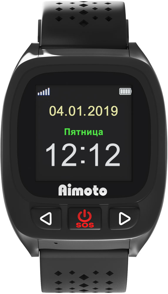 Кнопка Жизни Aimoto Senior Black