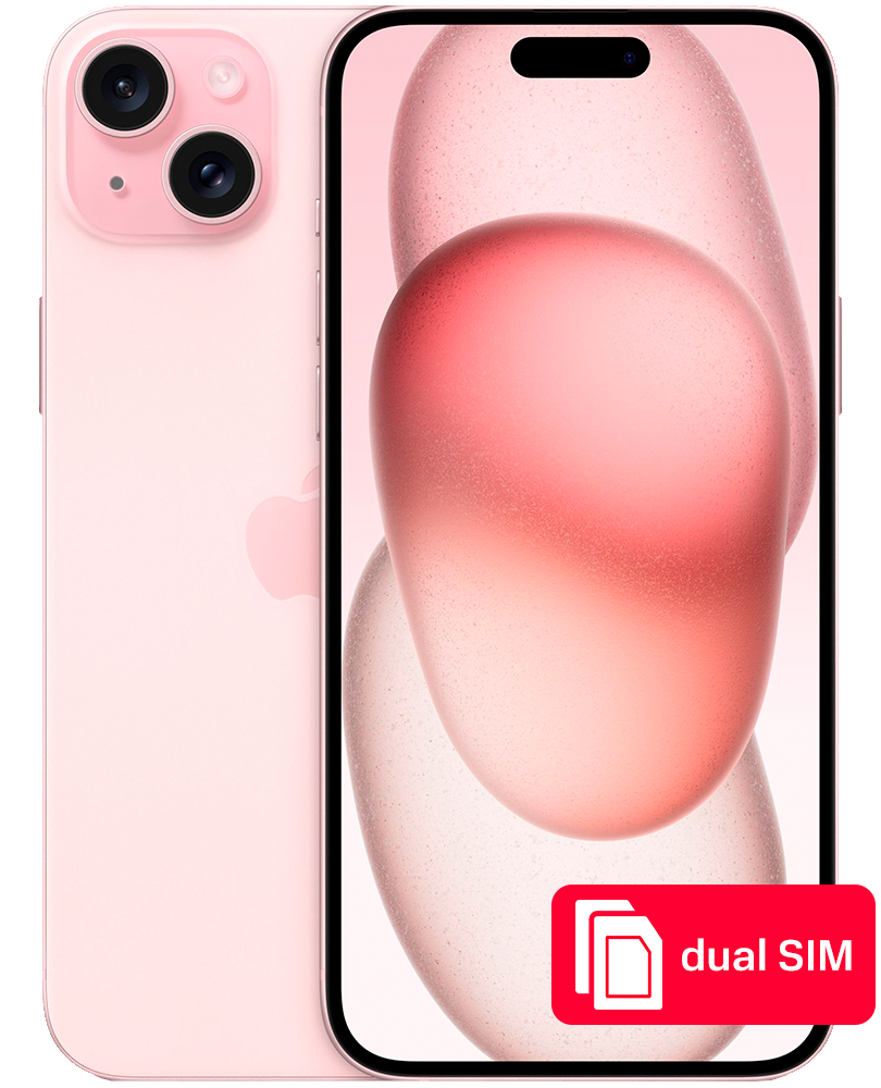 Apple iPhone 15 Plus 512Gb SIM + SIM Розовый