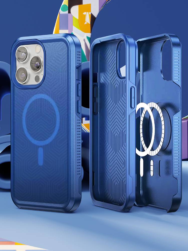 VLP Armor Case с MagSafe для iPhone 15 Pro Max Черный