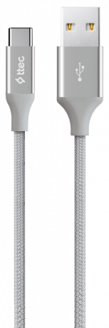 Изображение товара Ttec AlumiCable USB-A-USB-C Серебристый