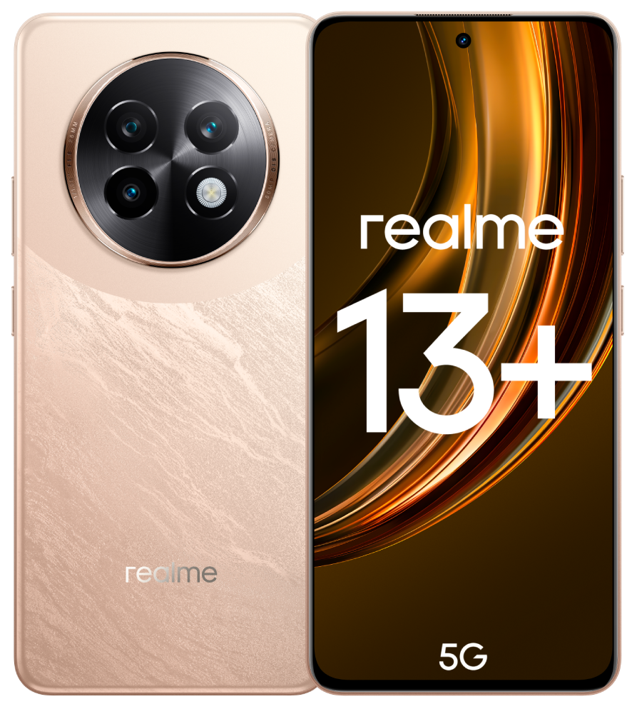 realme 13+ 12/256 Гб 5G Золотой