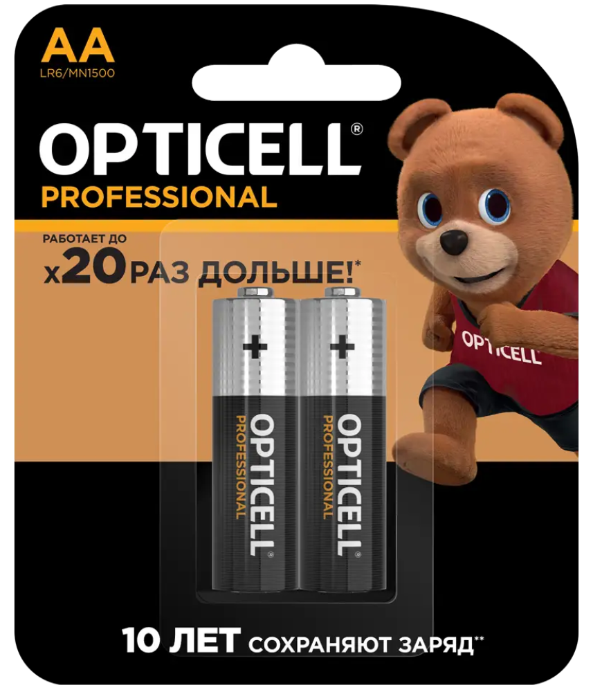 Opticell Professional батарейки AA 2 шт