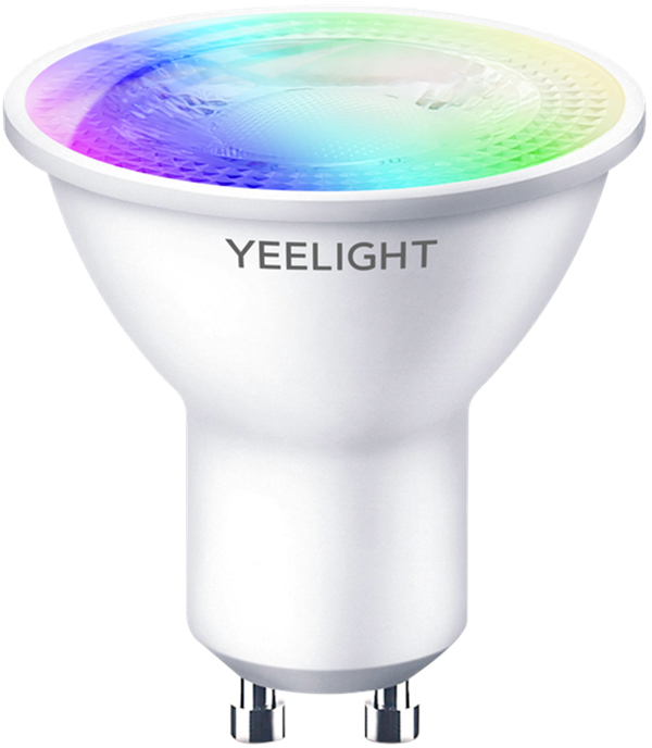 Yeelight GU10 Smart Bulb Multicolor цветная (YLDP004-A)