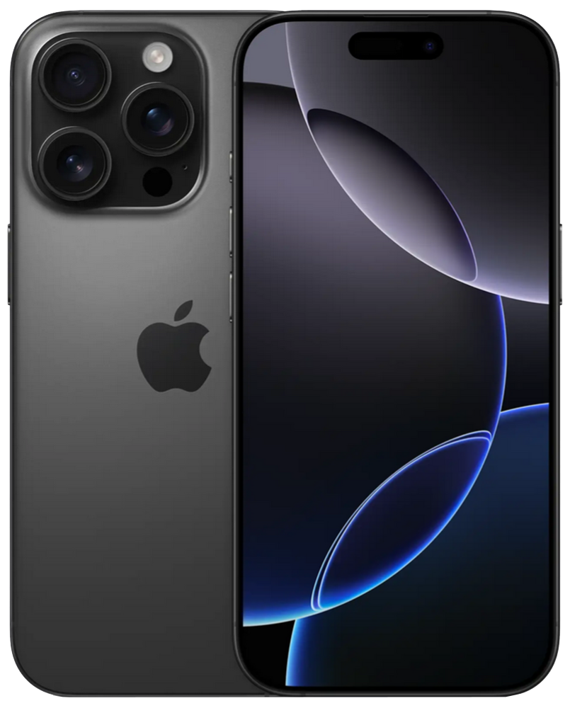 Apple iPhone 16 Pro Max 256 Гб eSIM + SIM Black Titanium «Хорошее состояние»