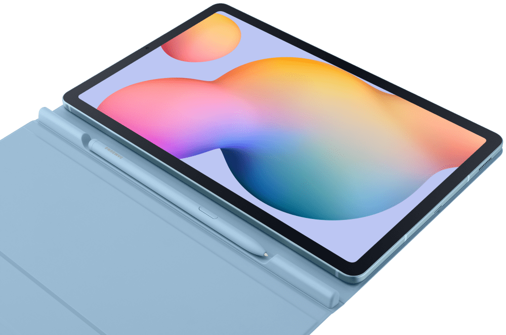 Samsung Tab S6 Lite Book Cover Light Blue (EF-BP610PLEGRU)