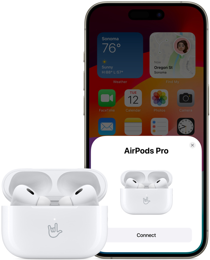 Apple AirPods Pro (2nd generation) MagSafe Charging Case USB-C Белые