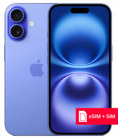 Изображение товара Apple iPhone 16 256 Гб eSIM + SIM Ультрамарин Б/У "Как новый" Изображение товара Apple iPhone 16 256 Гб eSIM + SIM Ультрамарин Б/У "Как новый"