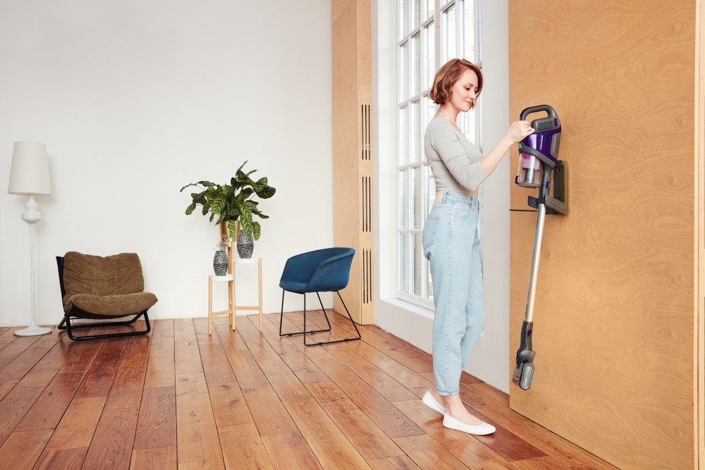 Morphy Richards Supervac Sleek Pro Grey/Purple (734000EE)