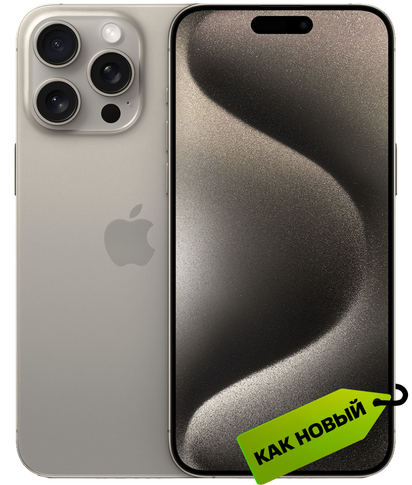 Apple iPhone 15 Pro 128 Гб Dual sim Натуральный титан «Как новый»