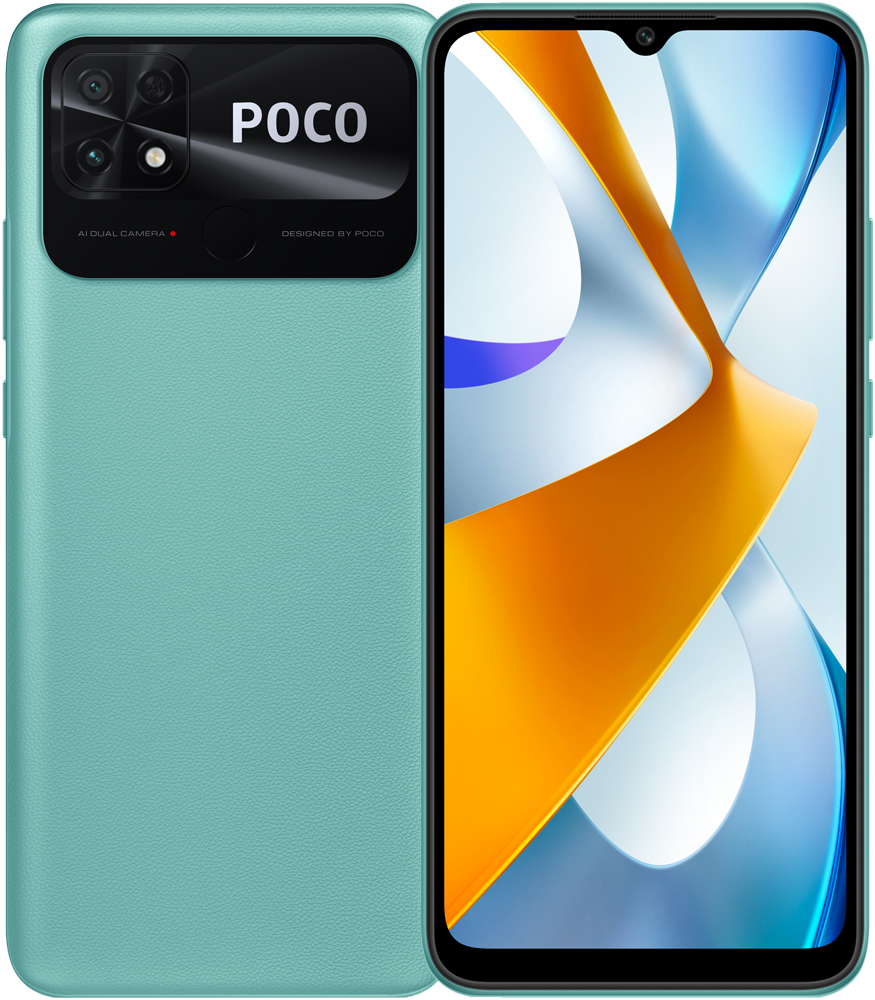 POCO C40 3/32Gb Бирюзовый