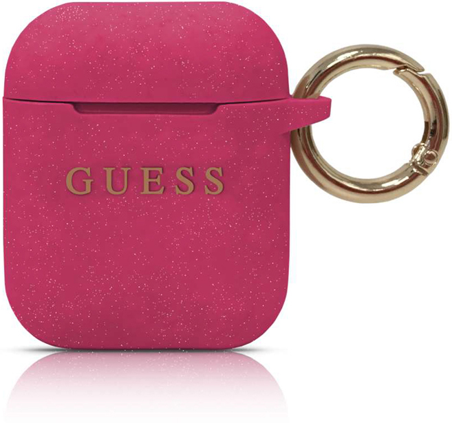 Guess Airpods 2 Glitter Fuchsia