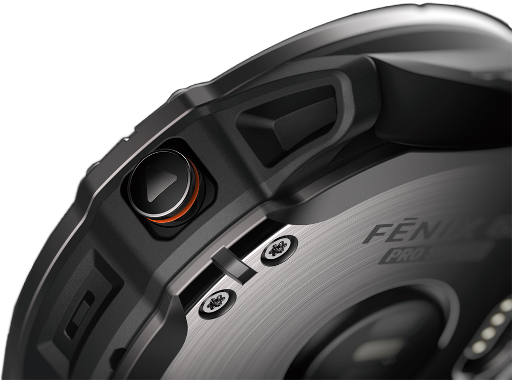 Garmin Fenix 6X Pro Solar титановые серые DLC с черным ремешком