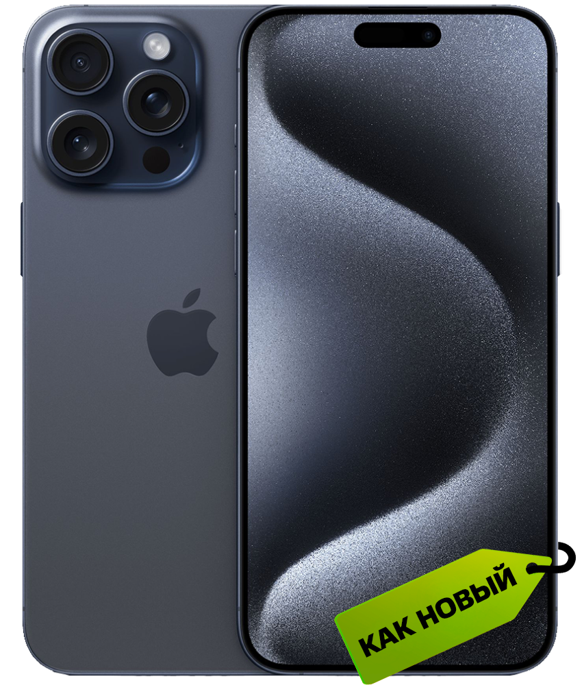 Apple  iPhone 15 Pro 128Gb eSIM + SIM Синий титан «Как новый»