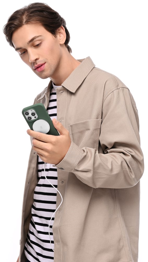 uBear Touch Mag Case для iPhone 14 Pro MagSafe Зеленый (CS205GR61PTH-I22M)