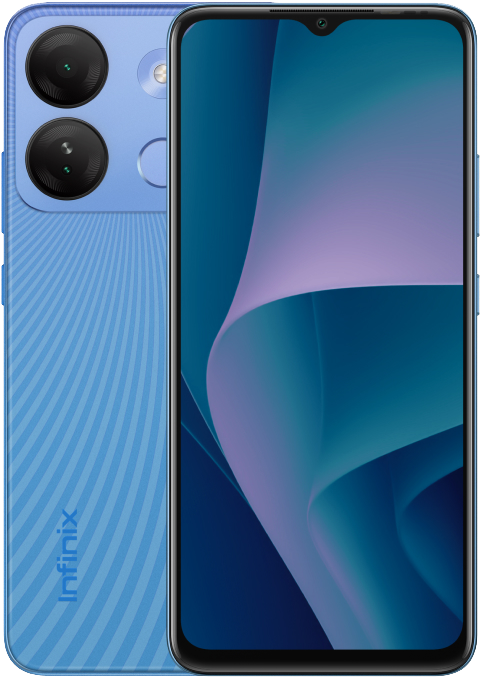 Infinix SMART 7 2/64 Гб Синий «Как новый»