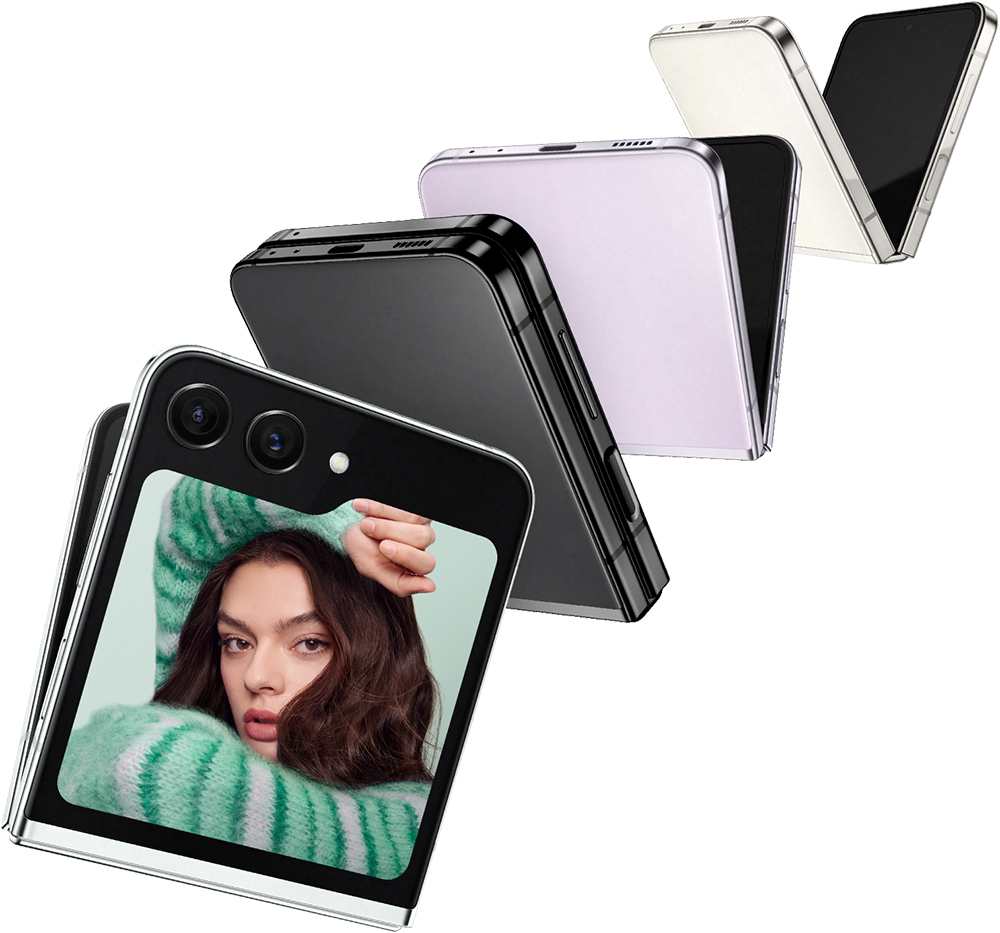 Смартфон Samsung Galaxy Z Flip5 8/256Gb 5G Графитовый: купить по