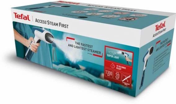 Tefal Access Steam First DT6130E0 ручной White/Blue