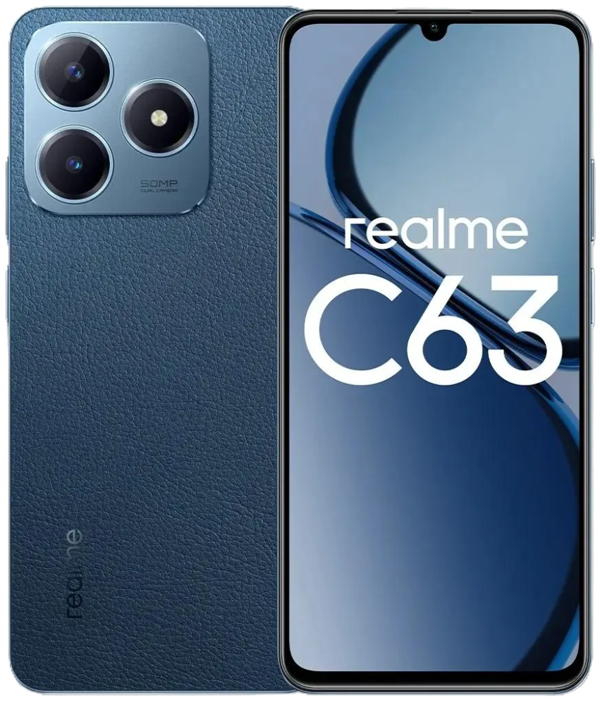 realme C63 6/128 Гб LTE Синий