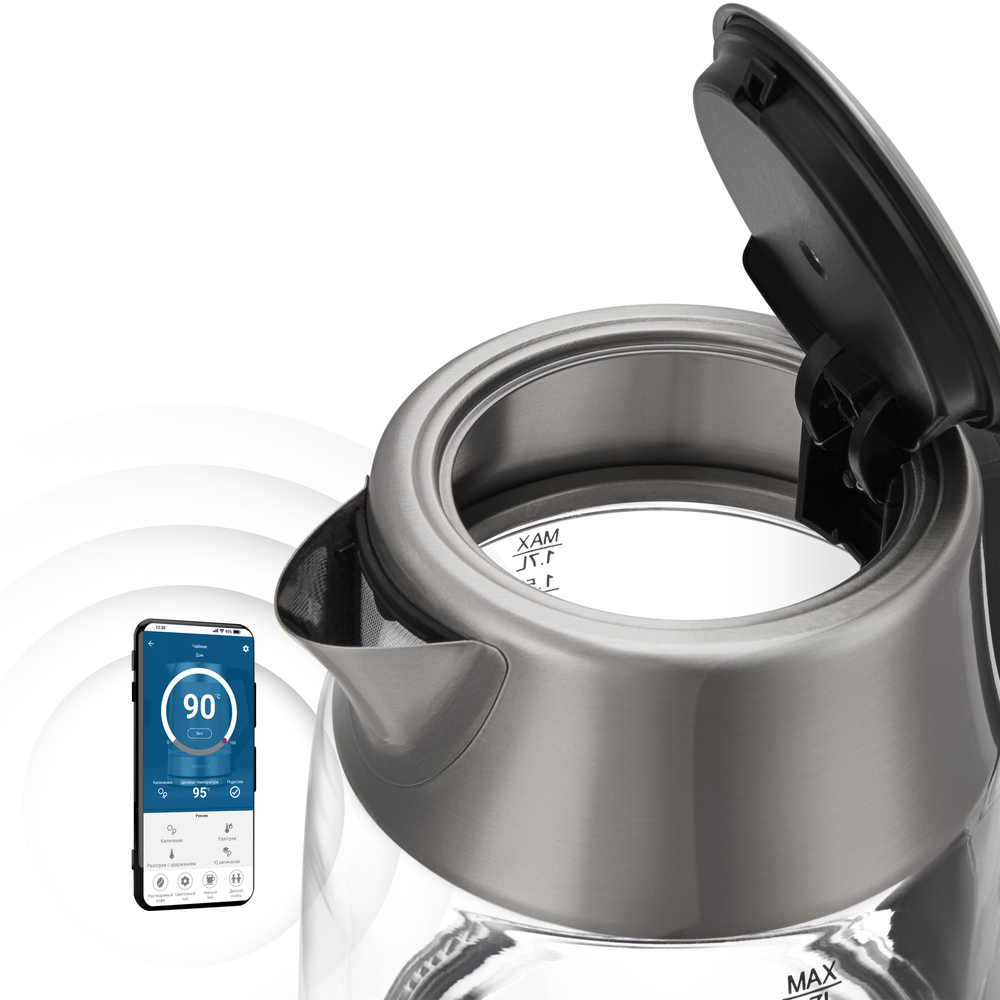 Polaris PWK 1775CGLD Wi-Fi IQ Home Silver matte