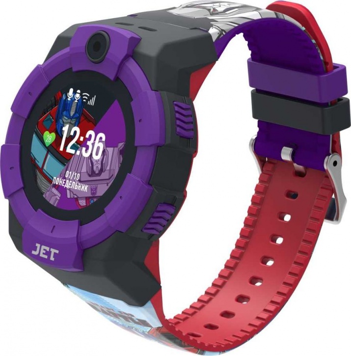 Jet Kid Megatron vs Optimus Prime Purple