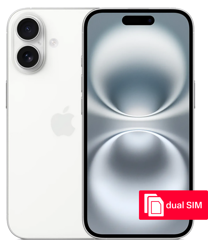 Apple iPhone 16 512Gb SIM + SIM Белый