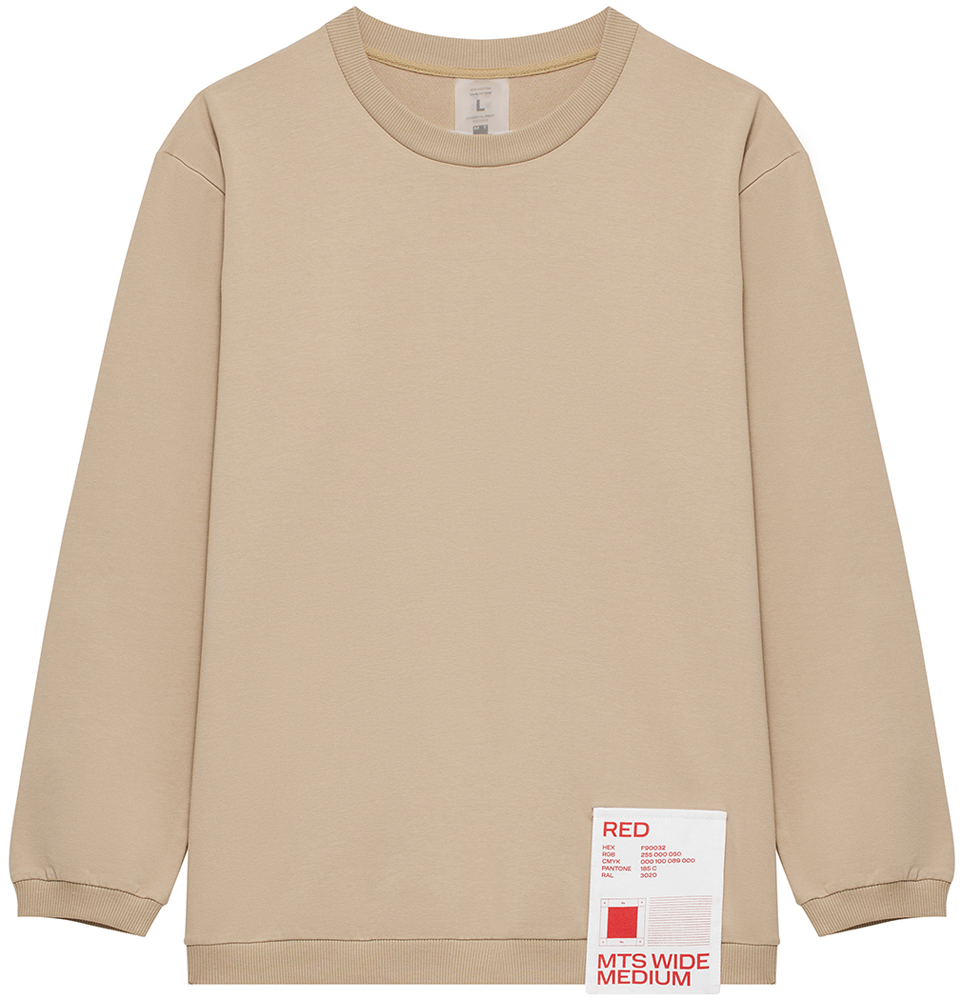 Red Square оверсайз Светло-коричневый размер 3XL