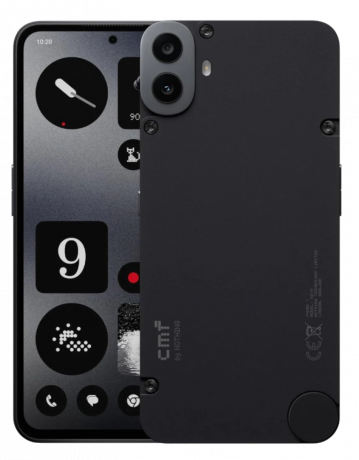 Изображение товара CMF BY NOTHING Phone 1 8/256 Гб LTE Черный смартфон с ярким дисплеем AMOLED и камерой 50 Мп