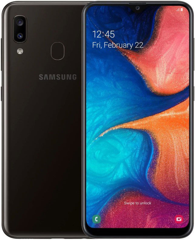 C*j様 Samsung　Galaxy　a20 2台ブラック Смартфон Samsung Galaxy A20 3/32Gb Black: купить по цене 7 990