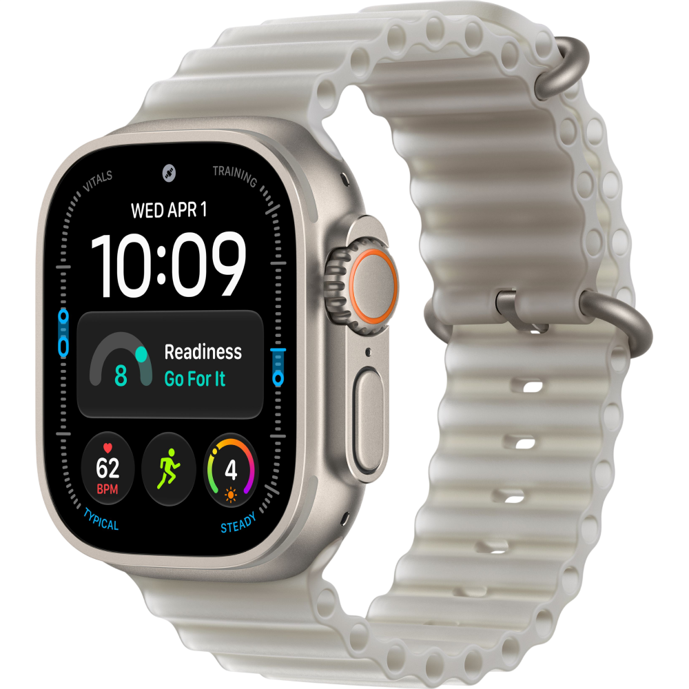 Apple Watch Ultra 4 49mm Natural Ti Gray Ocean Band