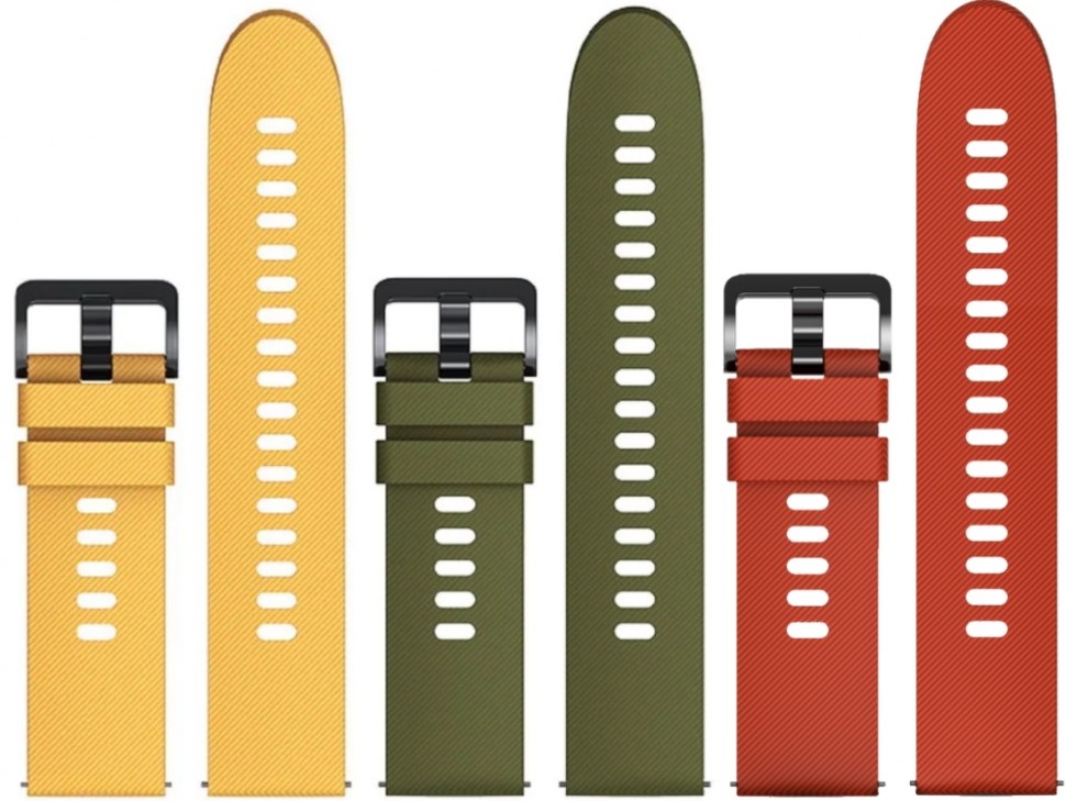 Xiaomi Mi Watch 3-pack Green/Red/Yellow (BHR4887GL)