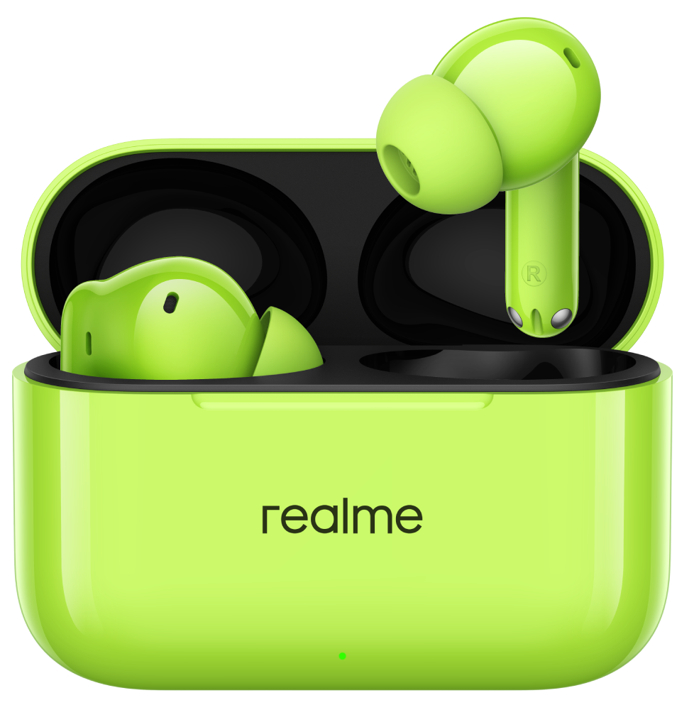 realme Buds T200 Зеленые