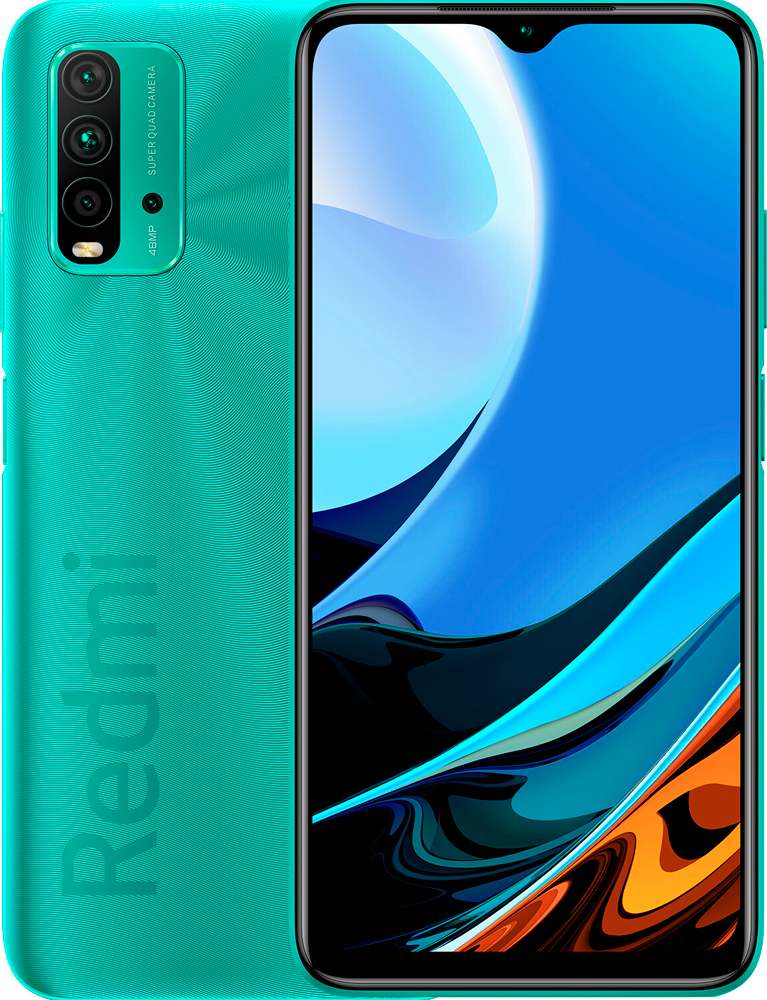 Характеристики Смартфон Xiaomi Redmi 9T 4/64Gb Green: купить по