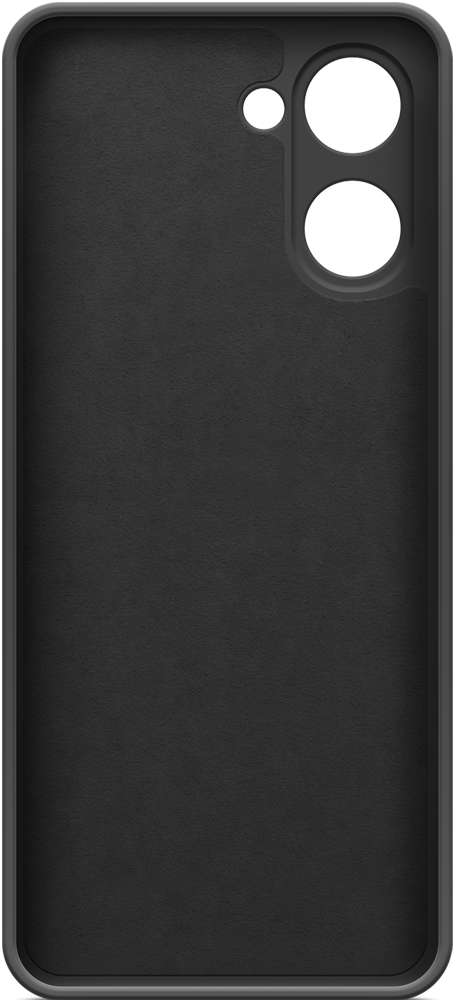 Borasco Realme C33 Microfiber Черный