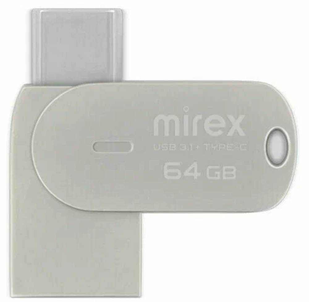 Mirex Bolero 64GB Type-C-USB A Серый