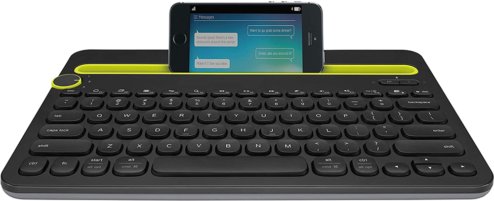 Logitech Bluetooth Multi-Device Keyboard K480 беспроводная Graphite