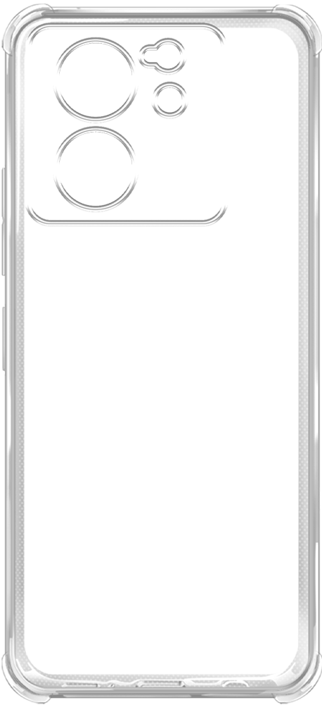 Borasco Bumper Case для Xiaomi 13T Прозрачный