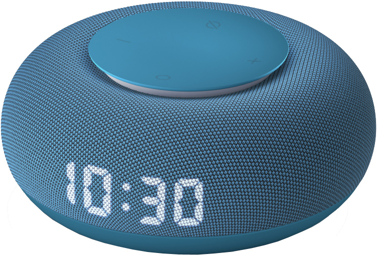 VK Капсула Мини с голосовым помощником Марусей, Морская синяя