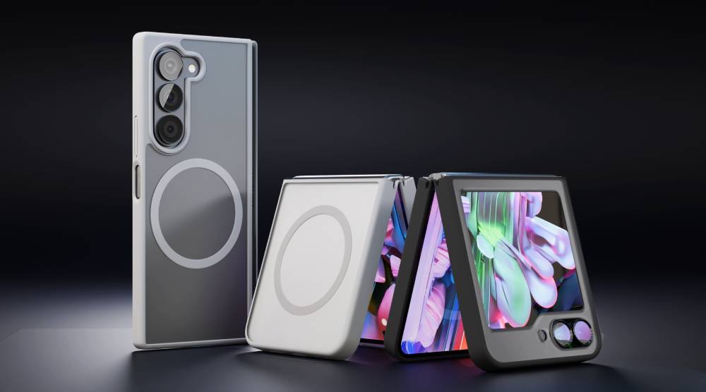 VLP Moon Case с MagSafe для Samsung Galaxy Z Flip6 Черный