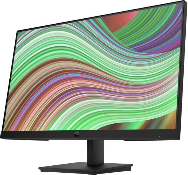 HP Dis P24v G5 23.8" Черный (64W18AA)